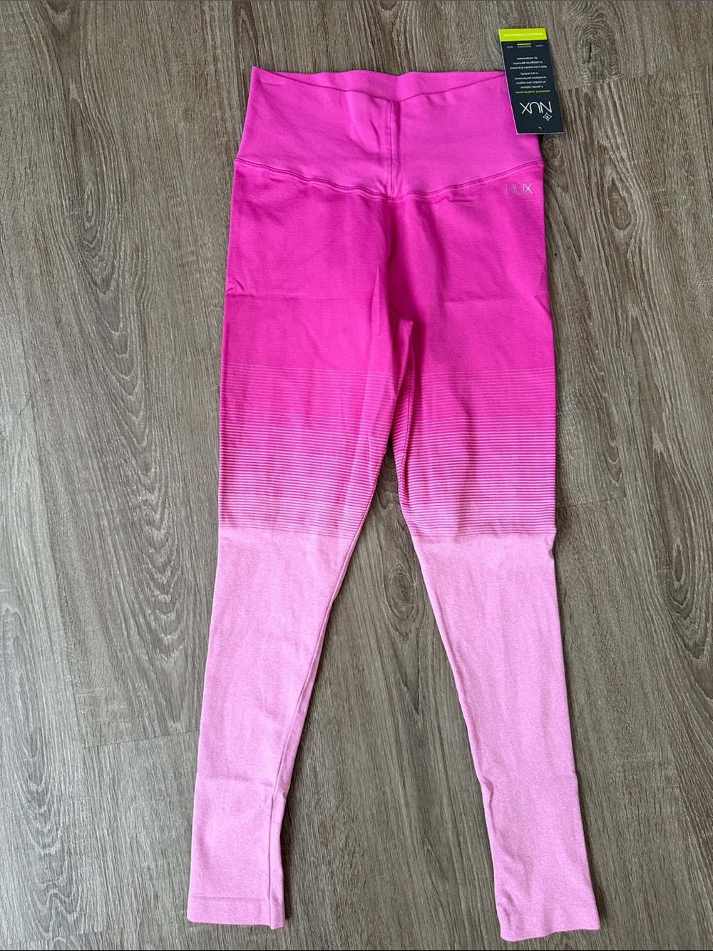 NUX Pink Ombre Leggings